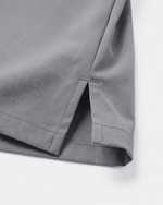 Women's Slim One-Pocket V-neck Top Heather Gray - Scrubloop