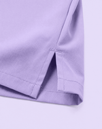 Women's Slim One-Pocket V-neck Top Lavender - Scrubloop