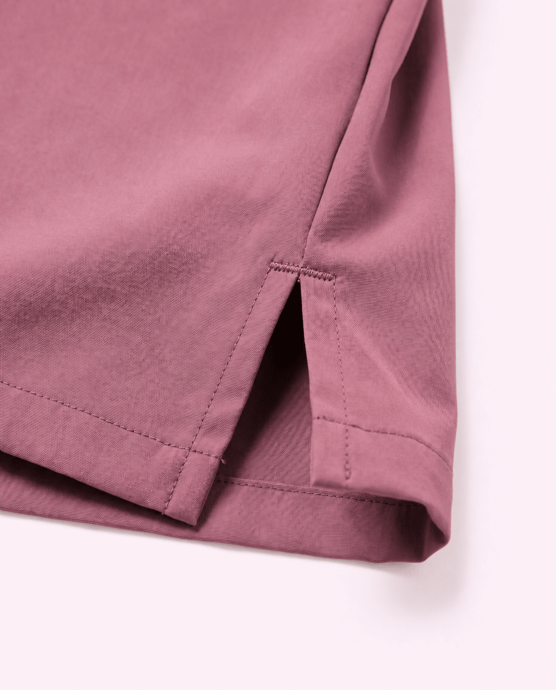 Women's Slim One-Pocket V-neck Top Mauve - Scrubloop