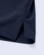 Women's Slim One-Pocket V-neck Top Navy - Scrubloop