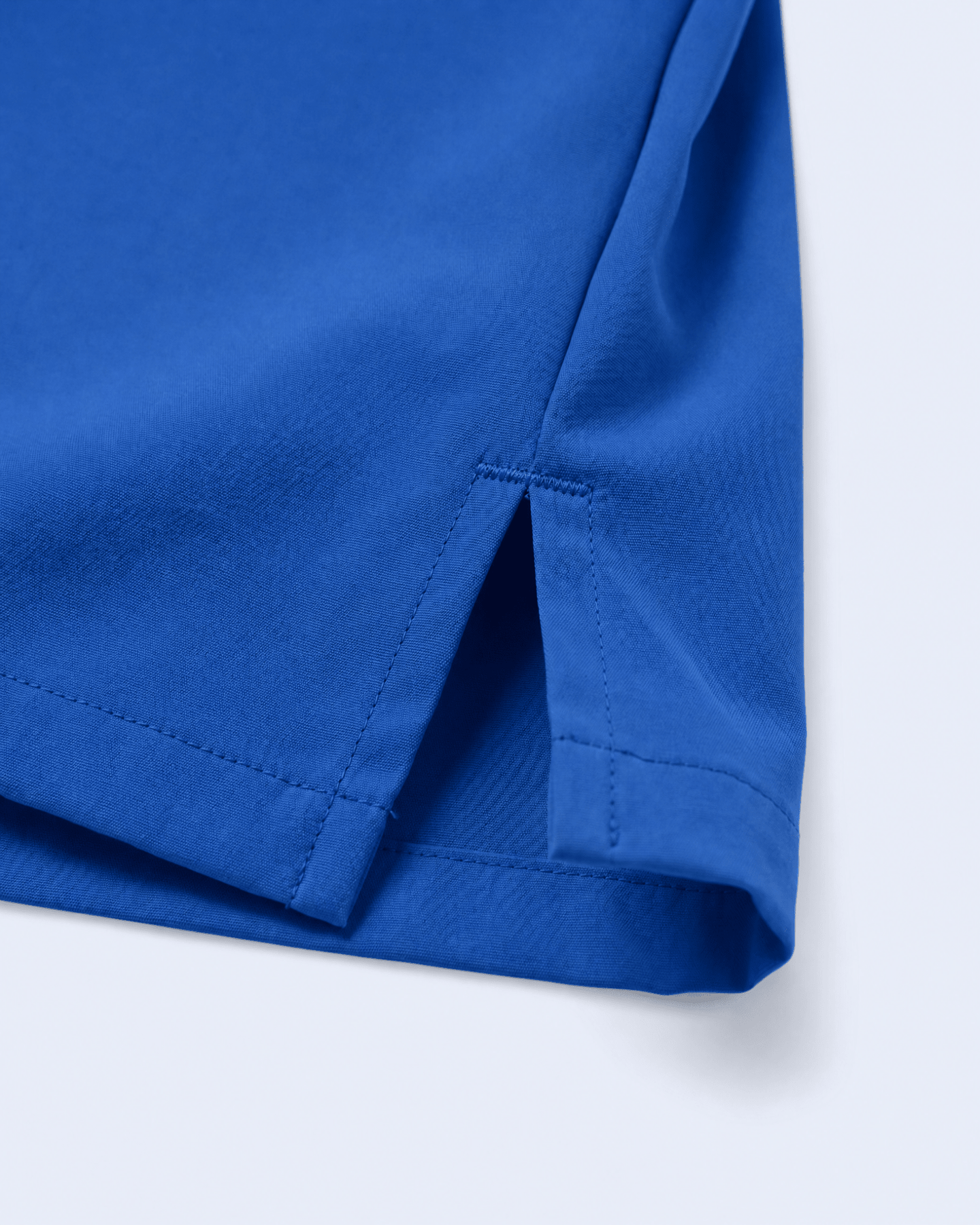 Women's Slim One-Pocket V-neck Top Royal Blue - Scrubloop