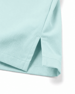 Women's Slim One-Pocket V-neck Top Sky Blue - Scrubloop