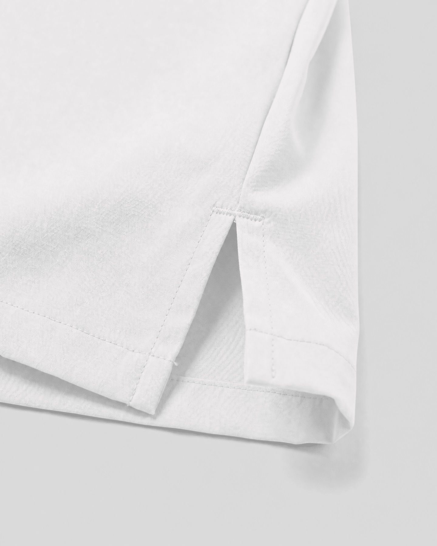 Women's Slim One-Pocket V-neck Top White - Scrubloop