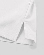 Women's Slim One-Pocket V-neck Top White - Scrubloop