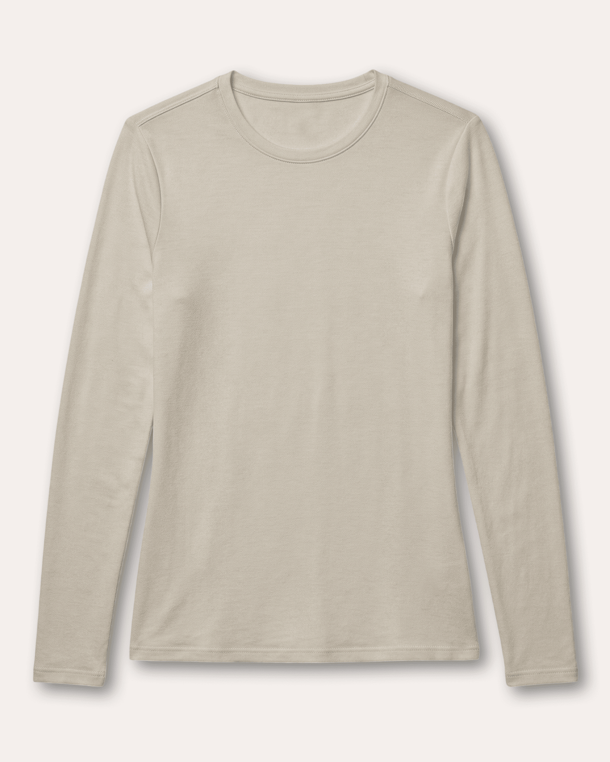 Women's Supersoft Long-Sleeve Underscrub Birch - Scrubloop