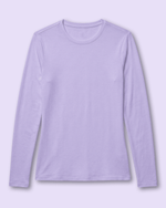 Women's Supersoft Long-Sleeve Underscrub Lavender - Scrubloop