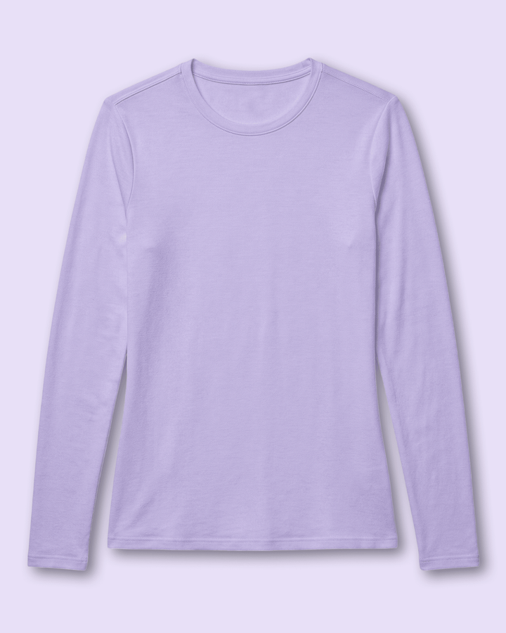 Women's Supersoft Long-Sleeve Underscrub Lavender