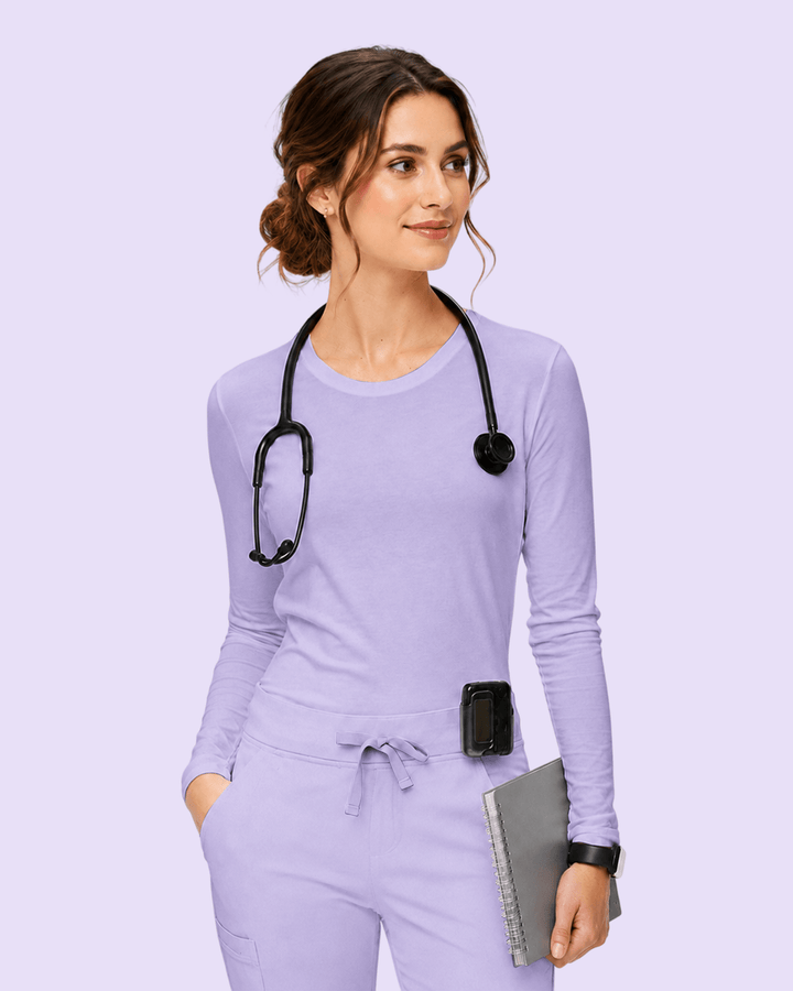 Women's Supersoft Long-Sleeve Underscrub Lavender