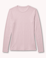 Women's Supersoft Long-Sleeve Underscrub Rose Quartz - Scrubloop