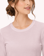 Women's Supersoft Long-Sleeve Underscrub Rose Quartz - Scrubloop