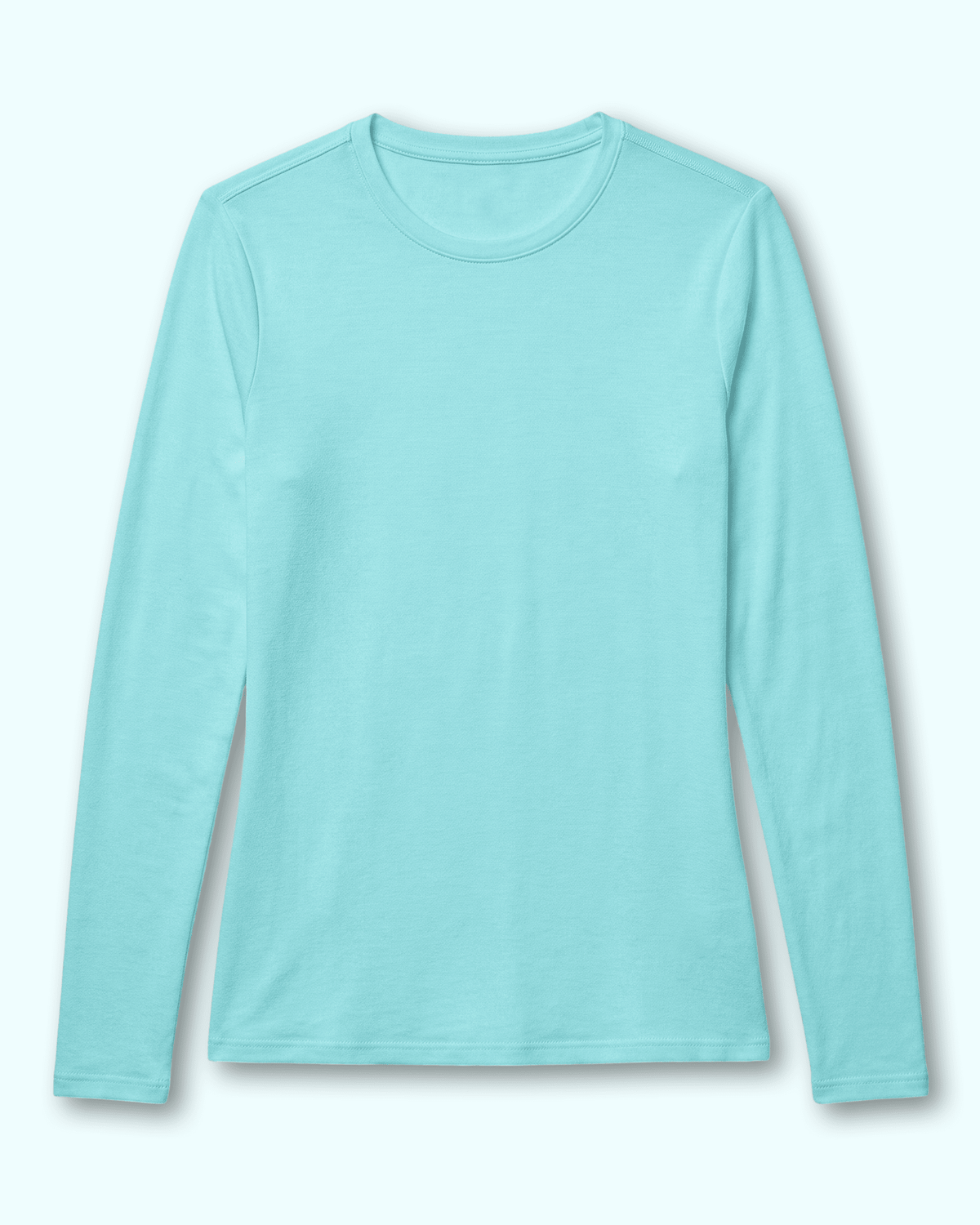 Women's Supersoft Long-Sleeve Underscrub Surf - Scrubloop