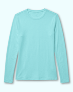 Women's Supersoft Long-Sleeve Underscrub Surf - Scrubloop