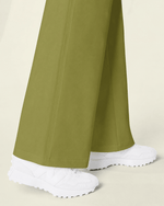 Women's Wide Leg Jumpsuit Avocado - Scrubloop