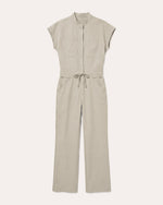 Women's Wide Leg Jumpsuit Birch - Scrubloop