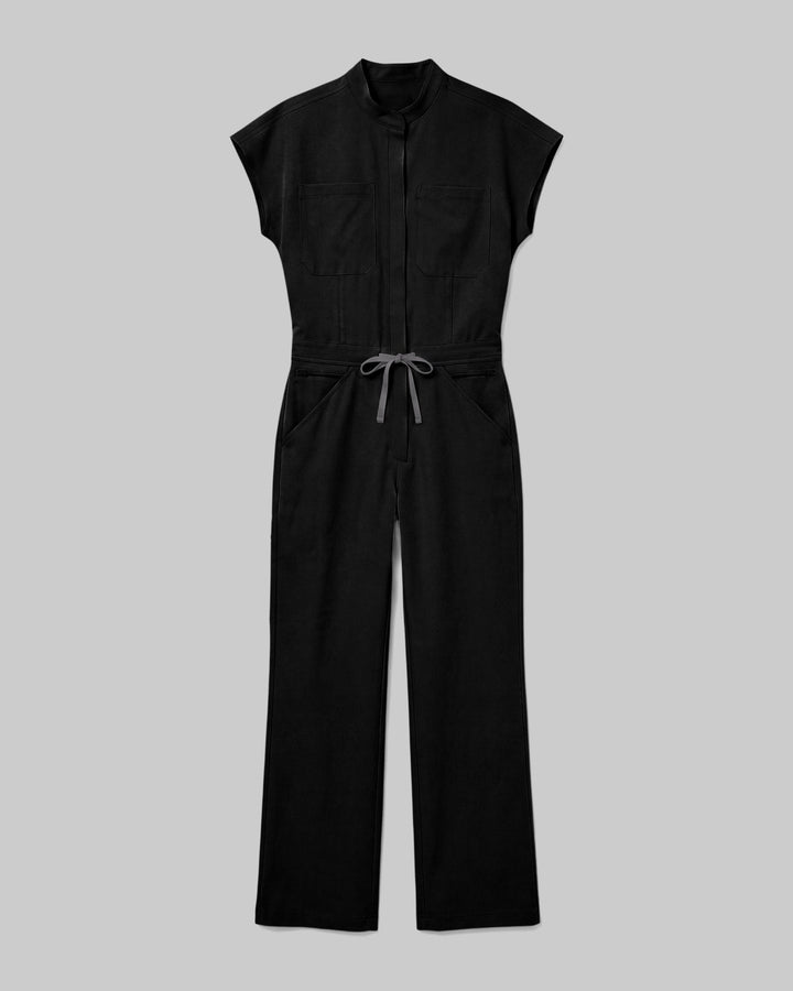 Women's Wide Leg Jumpsuit Black