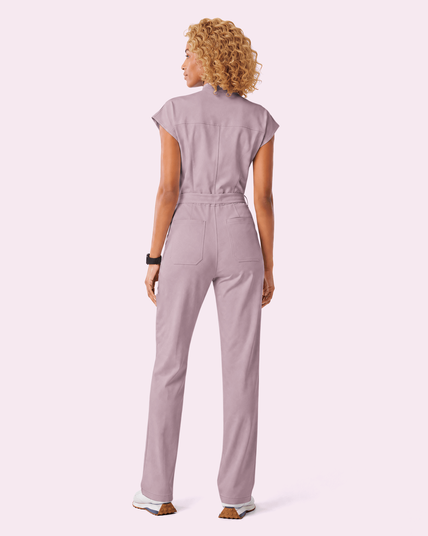 Women's Wide Leg Jumpsuit Blossom - Scrubloop