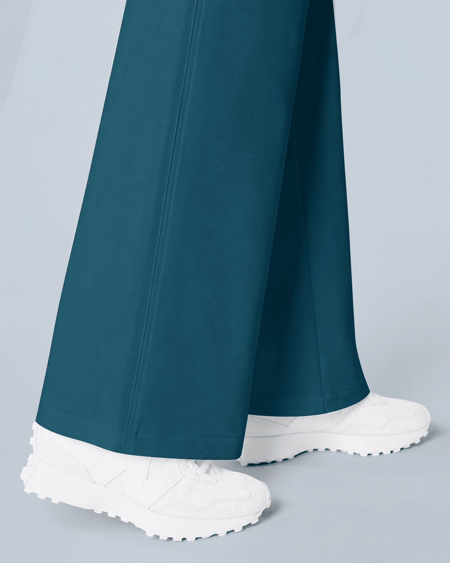 Women's Wide Leg Jumpsuit Caribbean Blue - Scrubloop