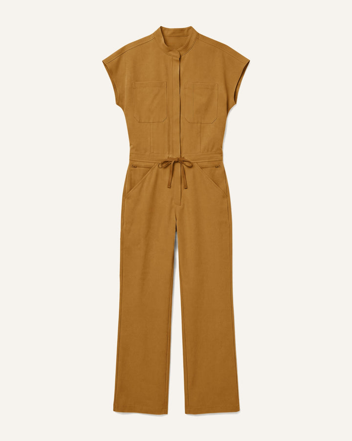 Women's Wide Leg Jumpsuit Cider