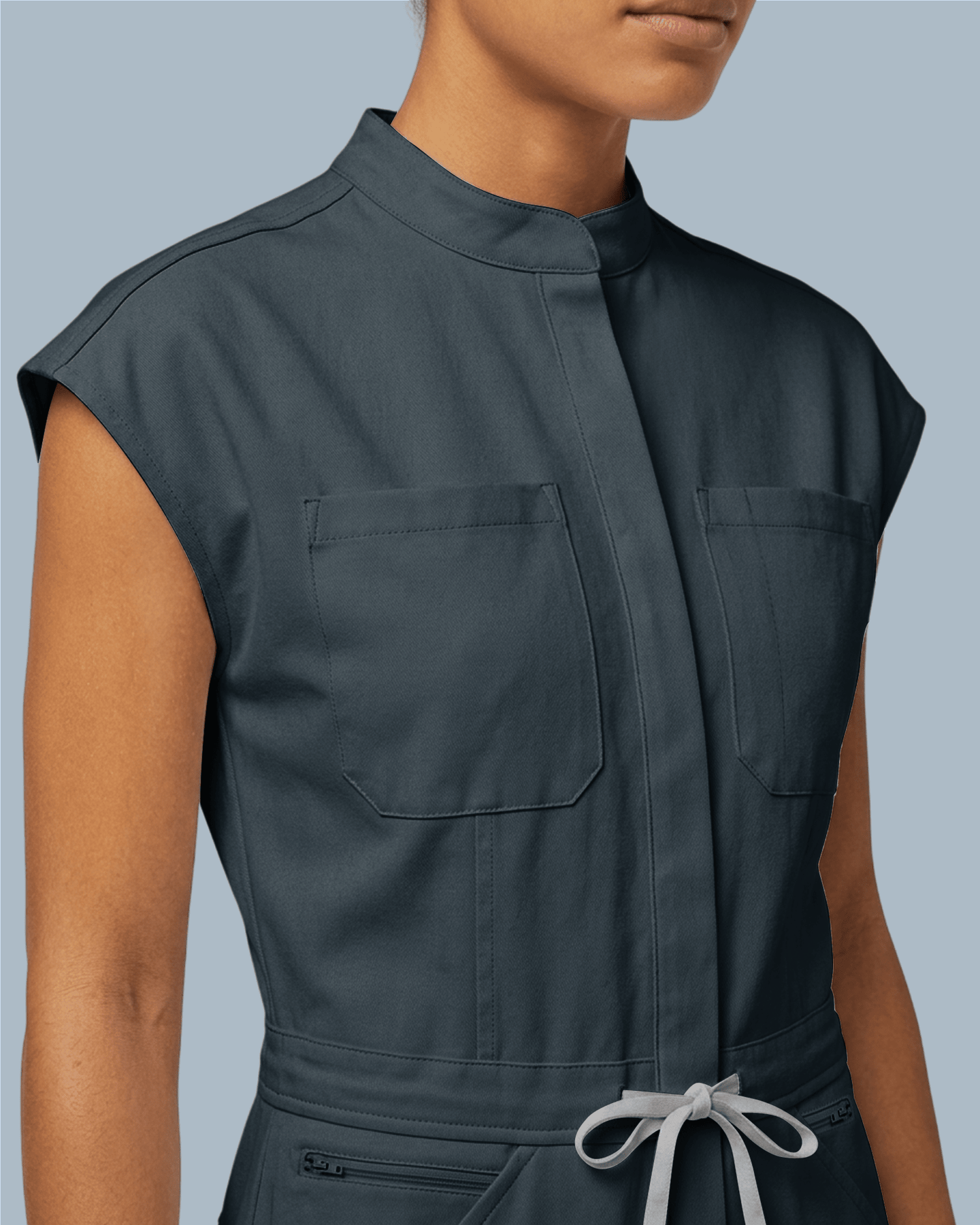 Women's Wide Leg Jumpsuit Dark Harbor - Scrubloop