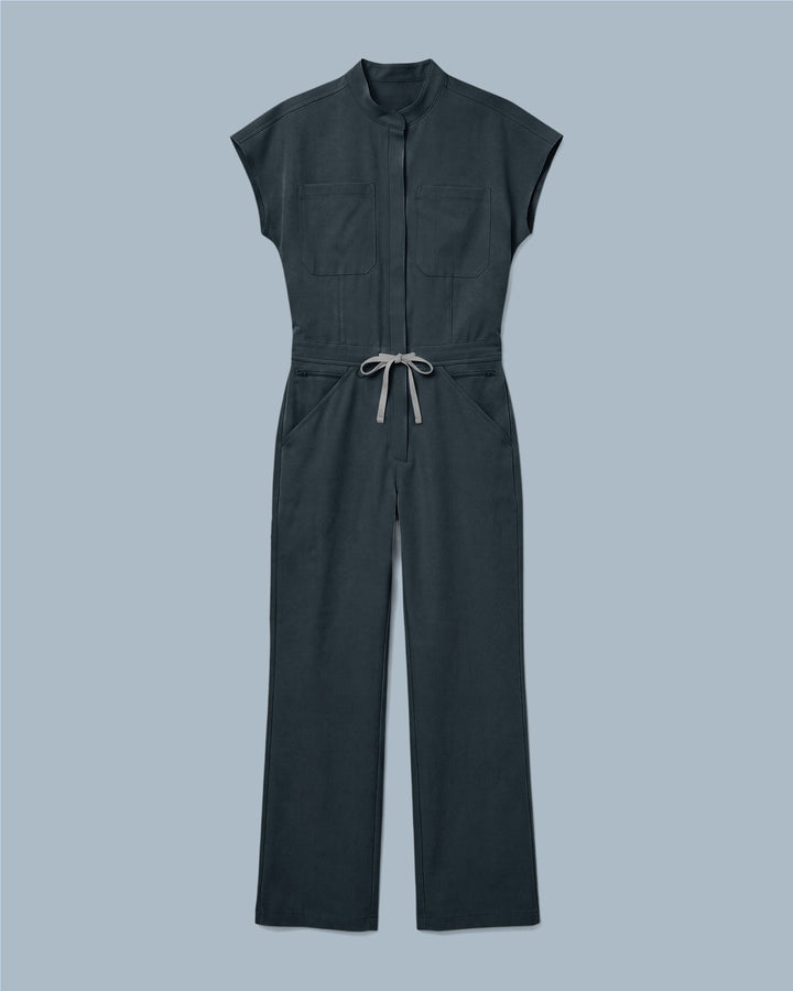 Women's Wide Leg Jumpsuit Dark Harbor