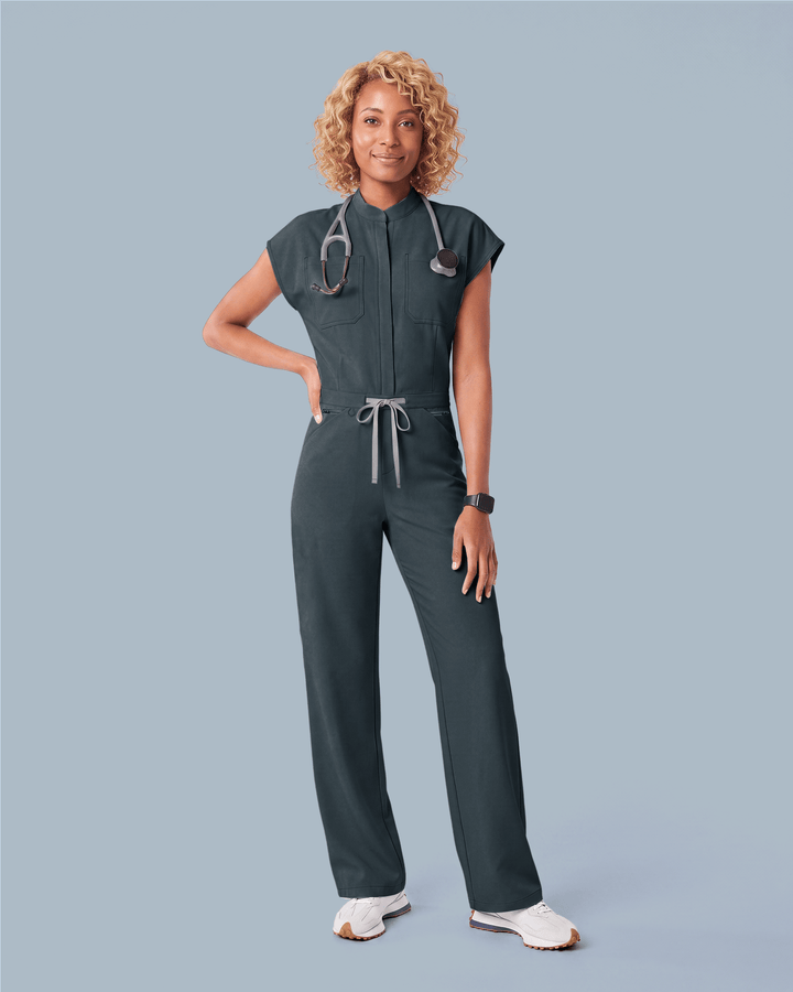 Women's Wide Leg Jumpsuit Dark Harbor