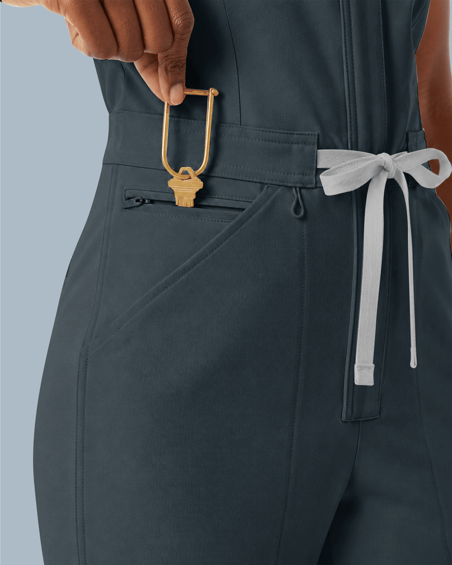 Women's Wide Leg Jumpsuit Dark Harbor - Scrubloop