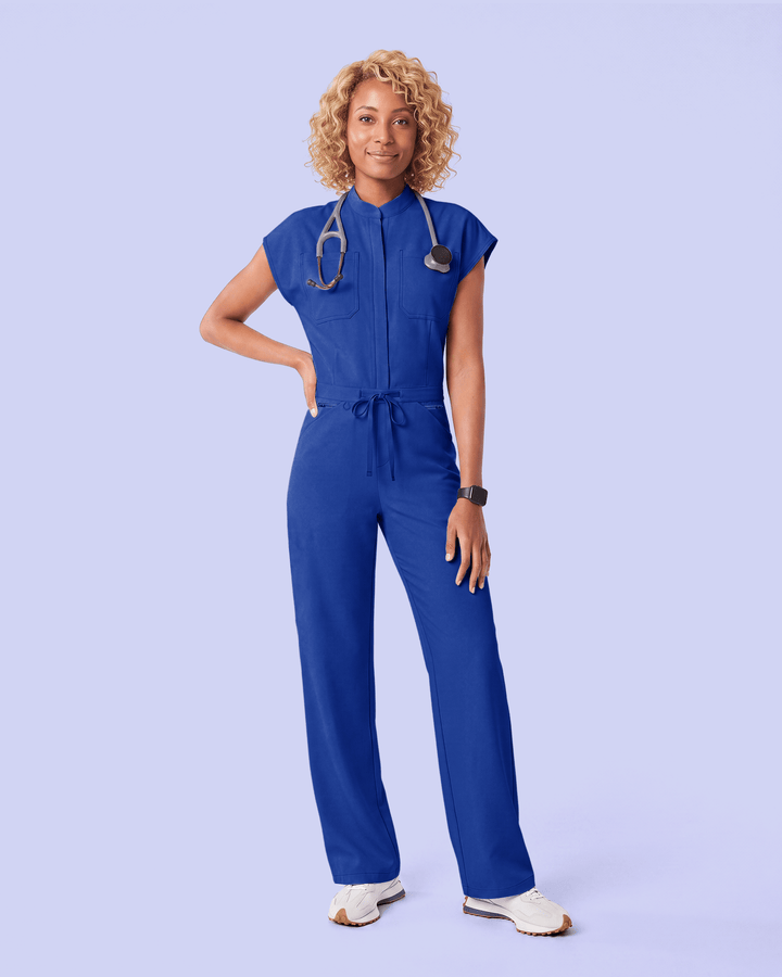 Women's Wide Leg Jumpsuit Galaxy Blue