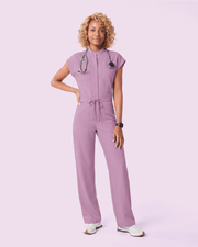 Wide Leg Jumpsuit Lilac