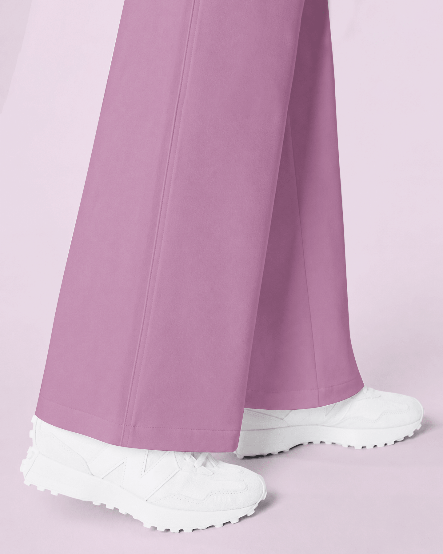 Women's Wide Leg Jumpsuit Lilac - Scrubloop