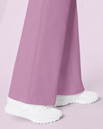 Women's Wide Leg Jumpsuit Lilac - Scrubloop