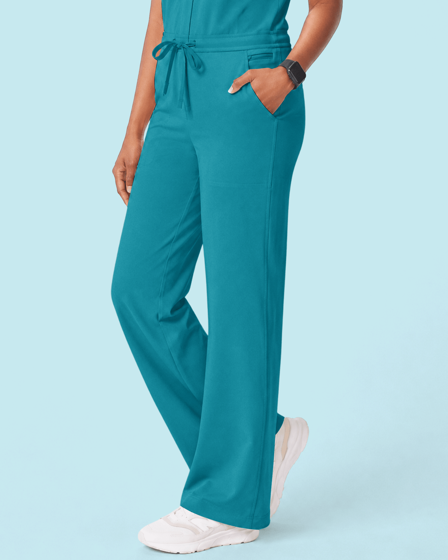 Women's Wide Leg Jumpsuit Marina - Scrubloop