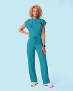 Women's Wide Leg Jumpsuit Marina - Scrubloop