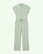 Women's Wide Leg Jumpsuit Mint - Scrubloop
