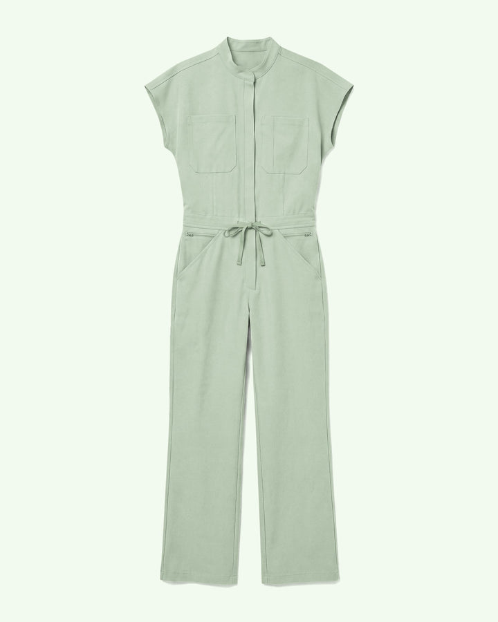 Women's Wide Leg Jumpsuit Mint