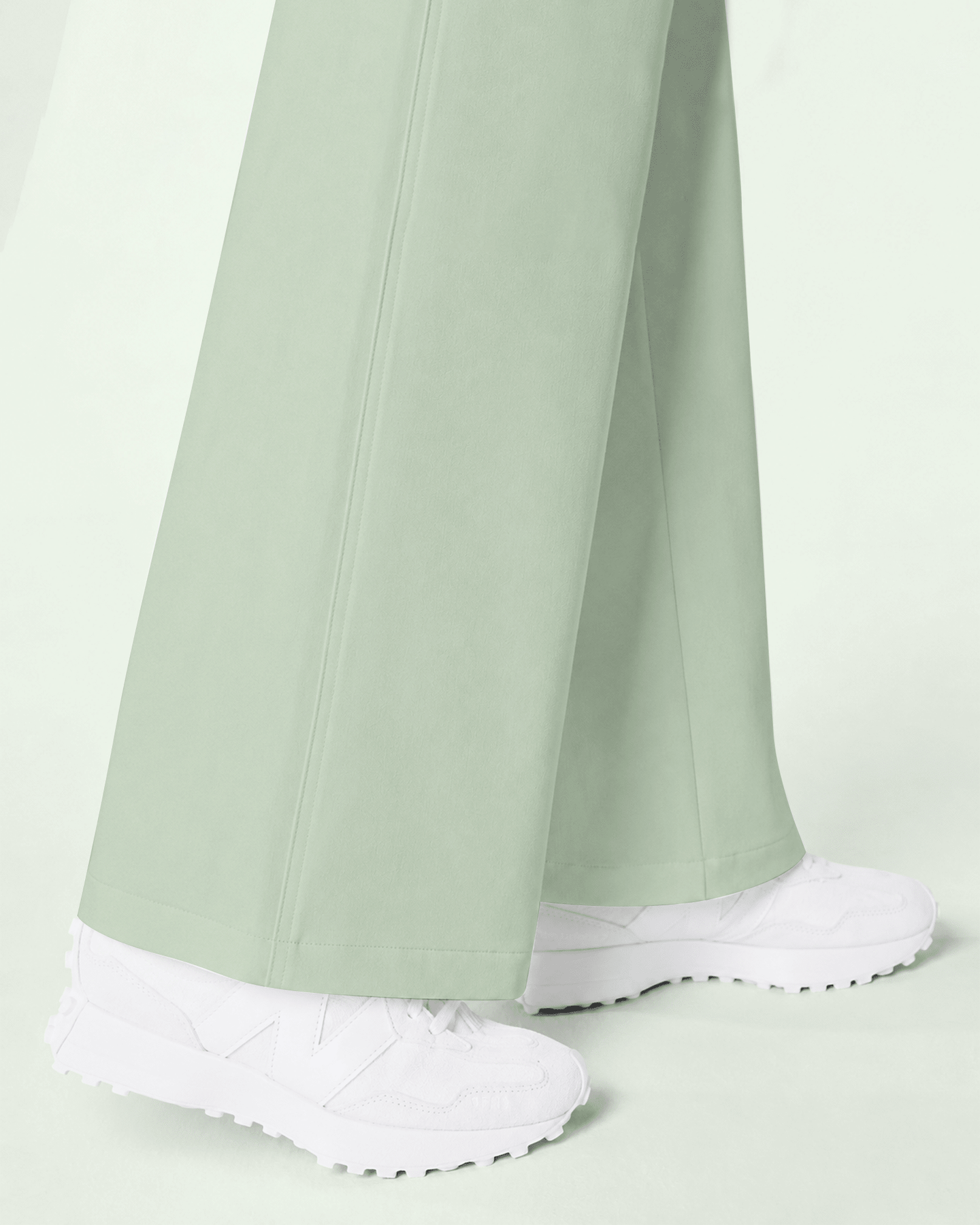 Women's Wide Leg Jumpsuit Mint - Scrubloop