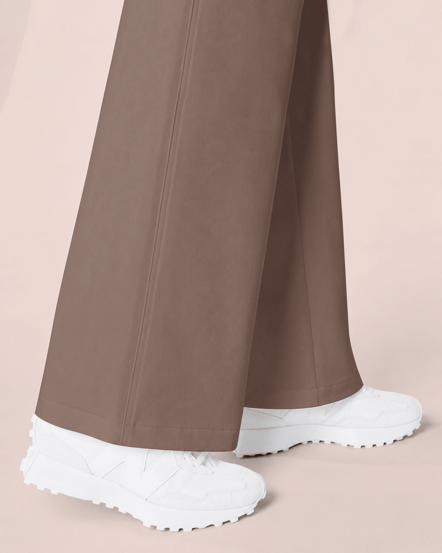 Women's Wide Leg Jumpsuit Mocha - Scrubloop