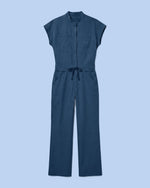 Women's Wide Leg Jumpsuit Ocean - Scrubloop