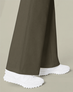 Women's Wide Leg Jumpsuit Olive - Scrubloop