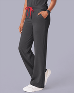 Women's Wide Leg Jumpsuit Pewter - Scrubloop