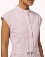 Women's Wide Leg Jumpsuit Rose Quartz - Scrubloop