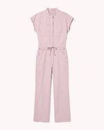 Women's Wide Leg Jumpsuit Rose Quartz - Scrubloop