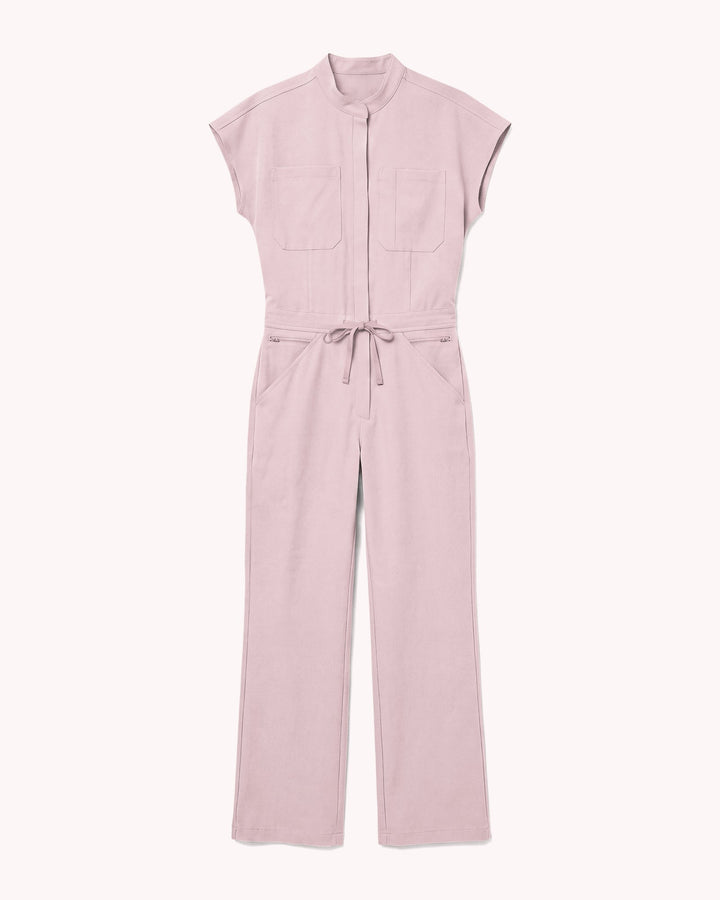 Women's Wide Leg Jumpsuit Rose Quartz