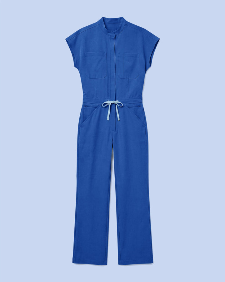 Women's Wide Leg Jumpsuit Royal Blue