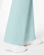 Women's Wide Leg Jumpsuit Sky Blue - Scrubloop