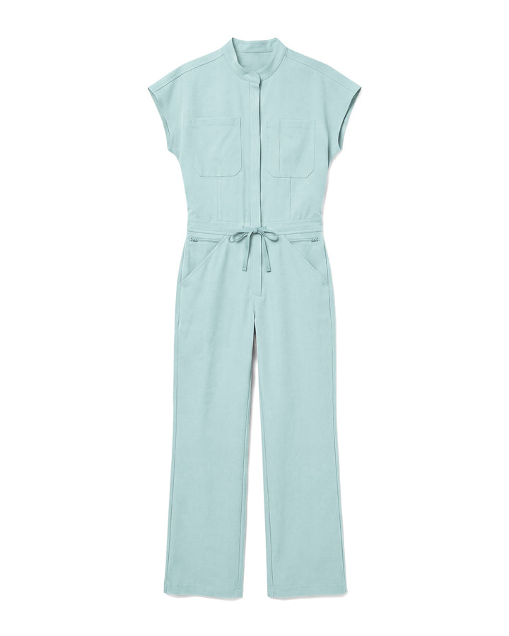 Women's Wide Leg Jumpsuit Sky Blue
