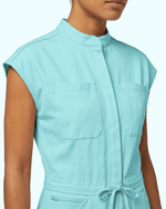 Women's Wide Leg Jumpsuit Surf - Scrubloop