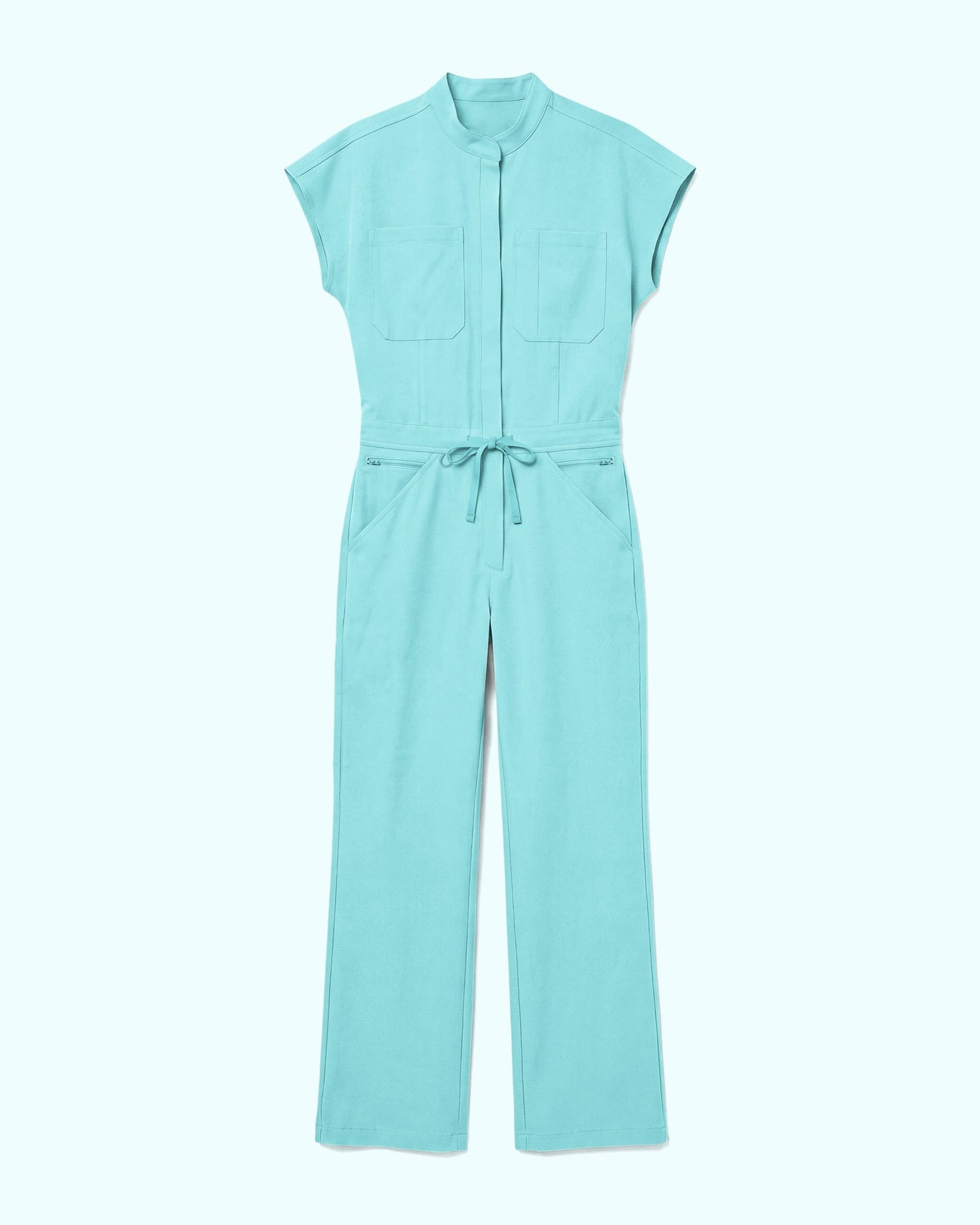 Women's Wide Leg Jumpsuit Surf - Scrubloop