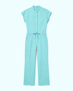 Women's Wide Leg Jumpsuit Surf - Scrubloop