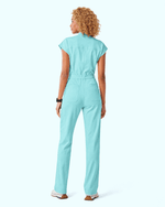 Women's Wide Leg Jumpsuit Surf - Scrubloop