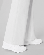 Women's Wide Leg Jumpsuit White - Scrubloop